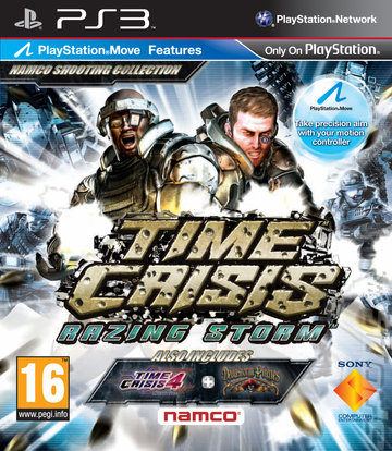 Time Crisis: Razing Storm - PS3 Cover & Box Art