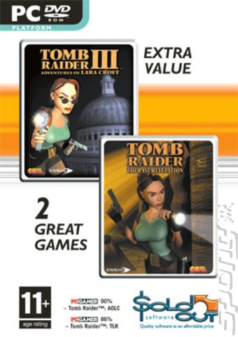 Tomb Raider III and IV Double Pack - PC Cover & Box Art