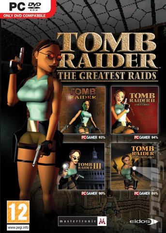 Tomb Raider: The Greatest Raids - PC Cover & Box Art