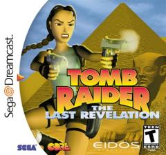 Tomb Raider: The Last Revelation - Dreamcast Cover & Box Art