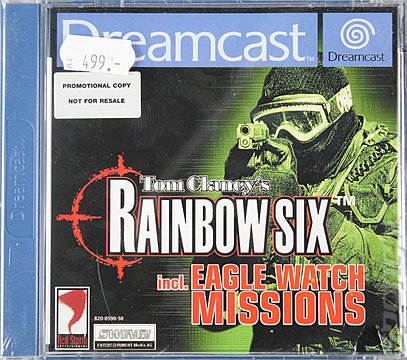 Tom Clancy's Rainbow Six Mission Pack: Eagle Watch - Dreamcast Cover & Box Art