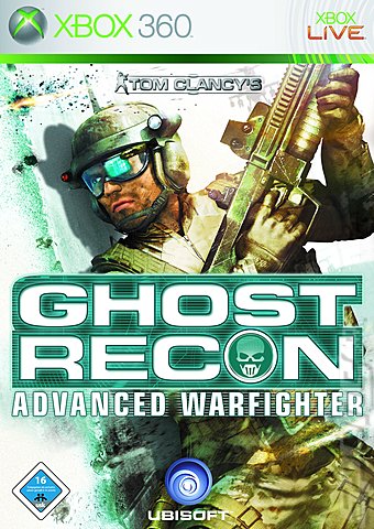 Tom Clancy's Ghost Recon: Advanced Warfighter - Xbox 360 Cover & Box Art