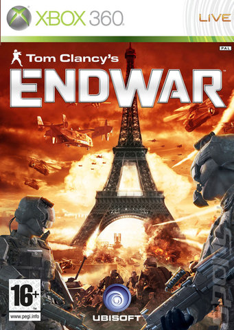 Tom Clancy's EndWar - Xbox 360 Cover & Box Art