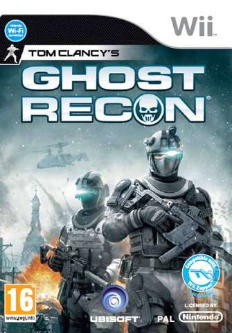 Tom Clancy's Ghost Recon - Wii Cover & Box Art