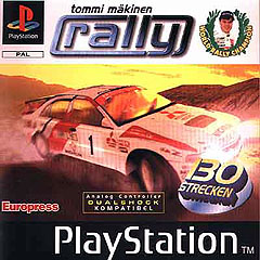 Tommi M�kinen Rally - PlayStation Cover & Box Art