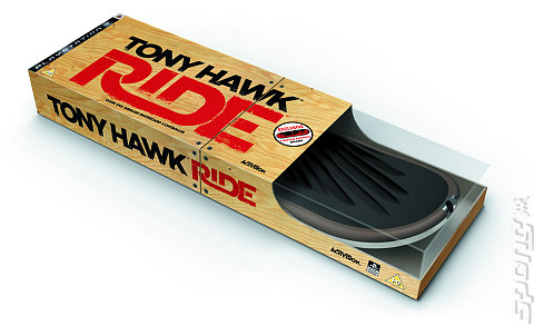 Tony Hawk Ride - PS3 Cover & Box Art