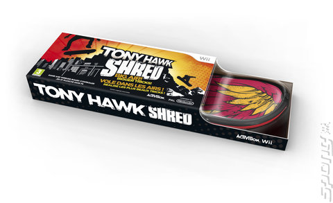 Tony Hawk: Shred - Wii Cover & Box Art
