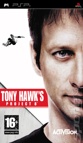 Tony Hawk's Project 8 - PSP Cover & Box Art