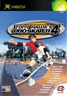 Tony Hawk's Pro Skater 4 - Xbox Cover & Box Art