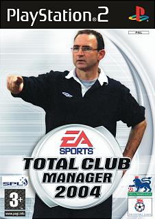 Total Club Manager 2004 - PS2 Cover & Box Art