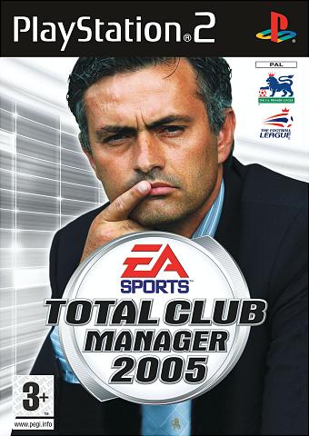 Total Club Manager 2005 - PS2 Cover & Box Art