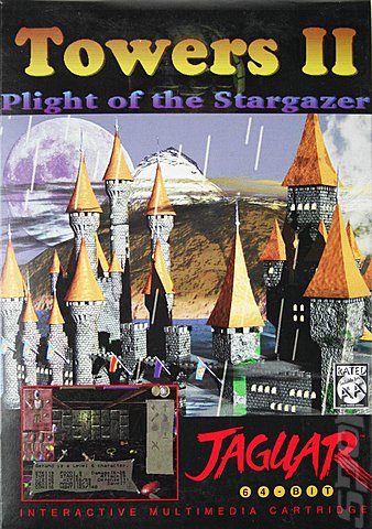 Towers II Plight of the Stargazer - Jaguar Cover & Box Art