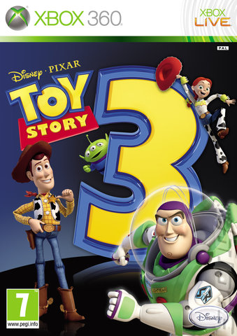 Toy Story 3 - Xbox 360 Cover & Box Art