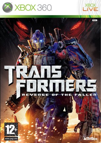 Transformers: Revenge of the Fallen  - Xbox 360 Cover & Box Art