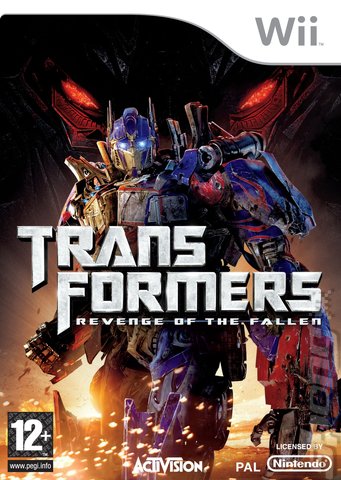Transformers: Revenge of the Fallen  - Wii Cover & Box Art