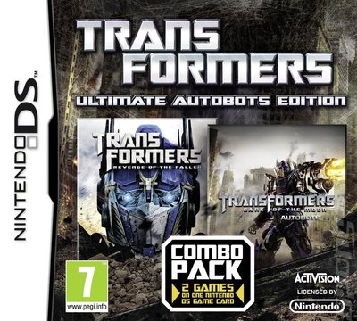 Transformers Ultimate Autobots Edition  - DS/DSi Cover & Box Art