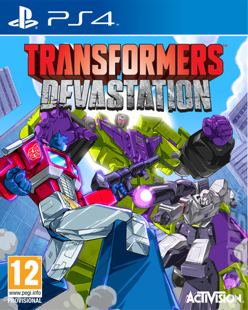 Transformers: Devastation - PS4 Cover & Box Art