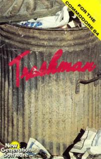 Trashman - C64 Cover & Box Art