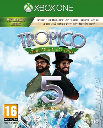 Tropico 5 - Xbox One Cover & Box Art