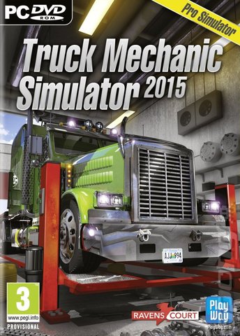 Truck Mechanic Simulator 2015 - PC Cover & Box Art