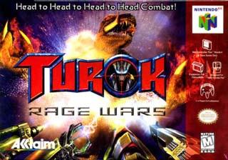 Turok: Rage Wars  - N64 Cover & Box Art