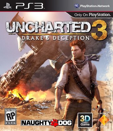 Uncharted 3: Drake's Deception - PS3 Cover & Box Art