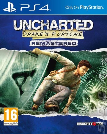Uncharted: Drake's Fortune - PS4 Cover & Box Art
