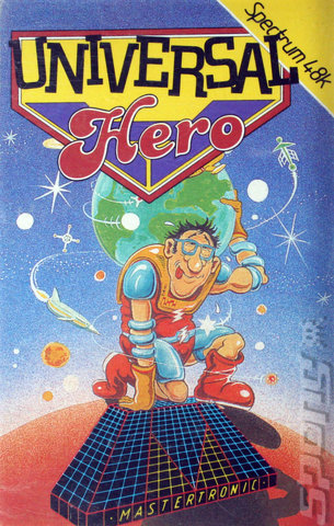 Universal Hero - Spectrum 48K Cover & Box Art