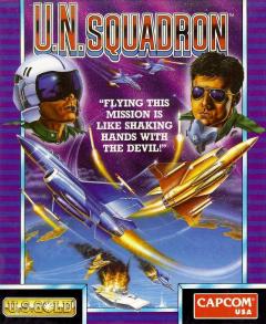 UN Squadron - Amiga Cover & Box Art