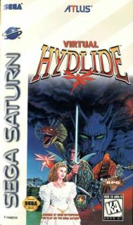 Virtual Hydlide - Saturn Cover & Box Art