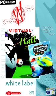 Virtual Pool Hall & Power Boat Racing - PC Cover & Box Art