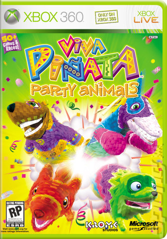 Viva Pi�ata: Party Animals - Xbox 360 Cover & Box Art