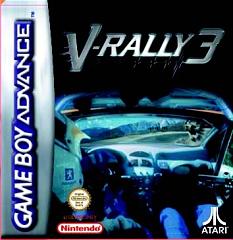 V-Rally 3 - GBA Cover & Box Art