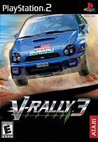 V-Rally 3 - PS2 Cover & Box Art