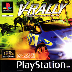 V-Rally - PlayStation Cover & Box Art