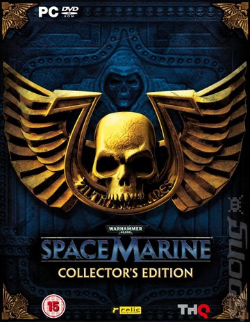 Warhammer 40,000: Space Marine - PC Cover & Box Art