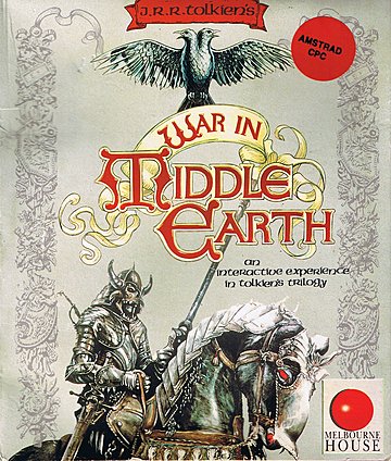 J.R.R. Tolkien's War in Middle Earth - Amstrad CPC Cover & Box Art