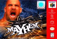 WCW Mayhem - N64 Cover & Box Art