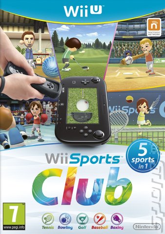 Wii Sports Club - Wii U Cover & Box Art