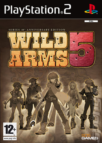 Wild Arms 5: 10th Anniversary Edition - PS2 Cover & Box Art