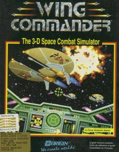 Wing Commander - Amiga Cover & Box Art
