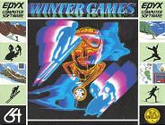 Winter Games  - C64 Cover & Box Art