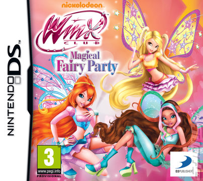 Winx Club: Magical Fairy Party  - DS/DSi Cover & Box Art