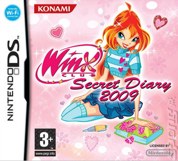 Winx Club: Secret Diary - DS/DSi Cover & Box Art