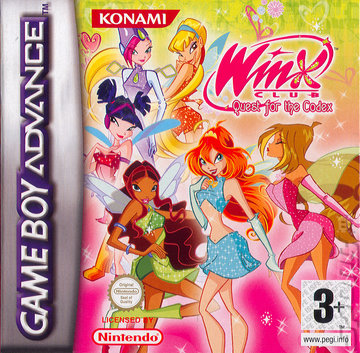 Winx Club: The Quest for the Codex - GBA Cover & Box Art
