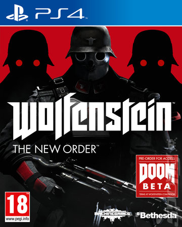 Wolfenstein: The New Order - PS4 Cover & Box Art