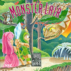 Monster Lair - NEC PC Engine Cover & Box Art