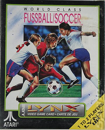 World Class Fussball/Soccer - Lynx Cover & Box Art