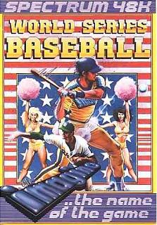 World Series Baseball - Spectrum 48K Cover & Box Art