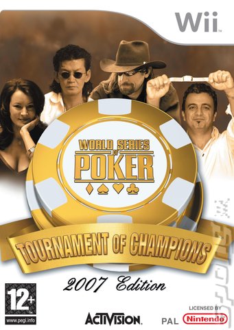 World Series of Poker: Tournament of Champions 2007 Edition - Wii Cover & Box Art